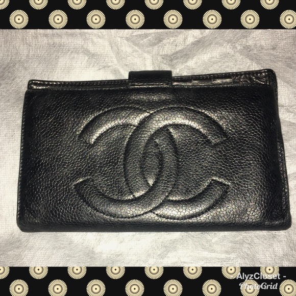 CHANEL Handbags - Chanel, black long wallet